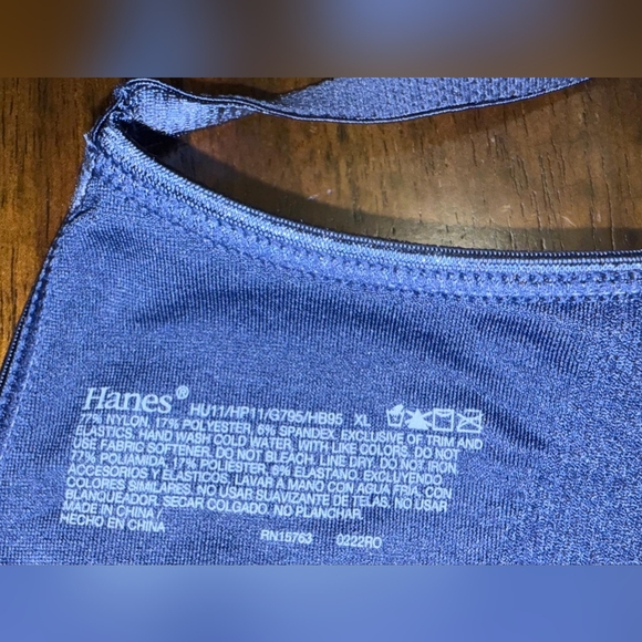 NWT HANES BRALETTE CONVERTIBLE STRAPS COOL COMFORT SIZE S - Picture 4 of 4